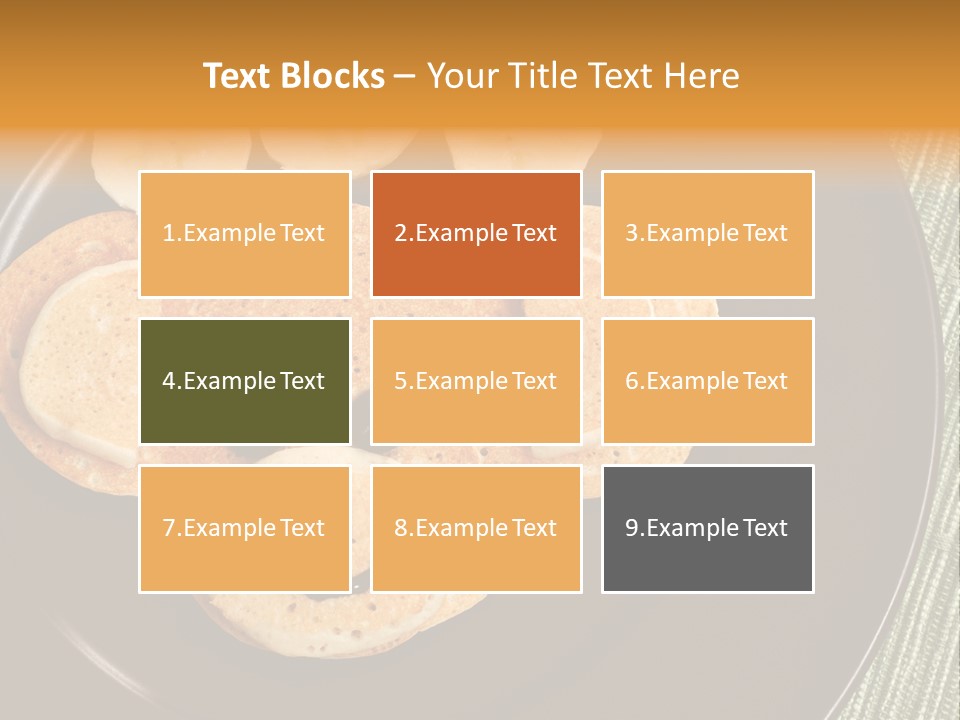 Creative Morning Food PowerPoint Template