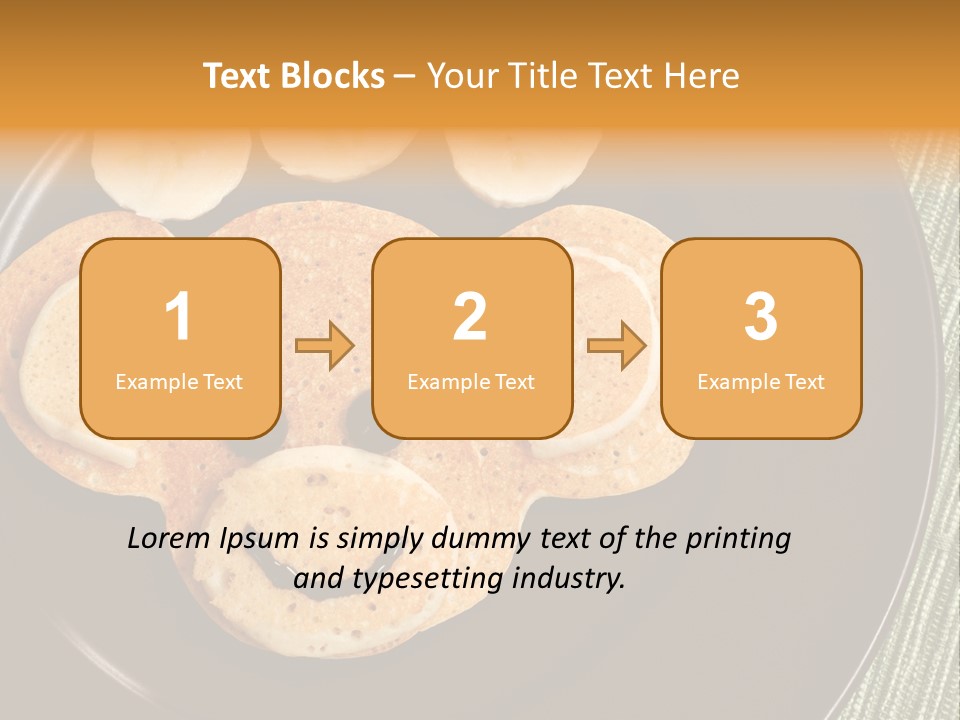 Creative Morning Food PowerPoint Template