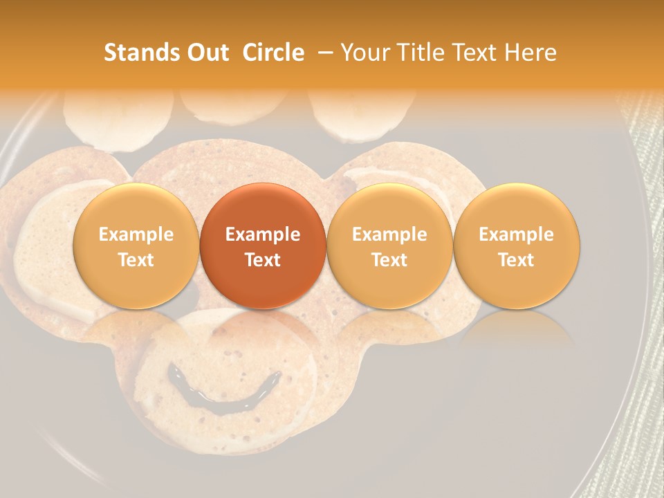 Creative Morning Food PowerPoint Template