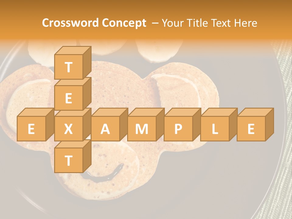 Creative Morning Food PowerPoint Template