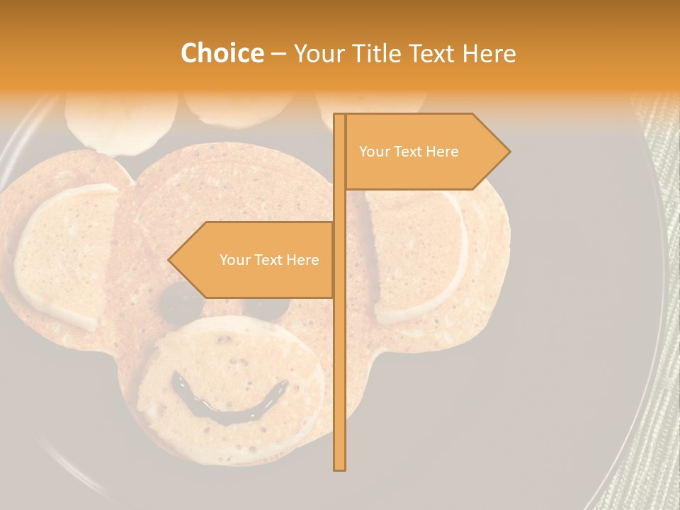 Creative Morning Food PowerPoint Template