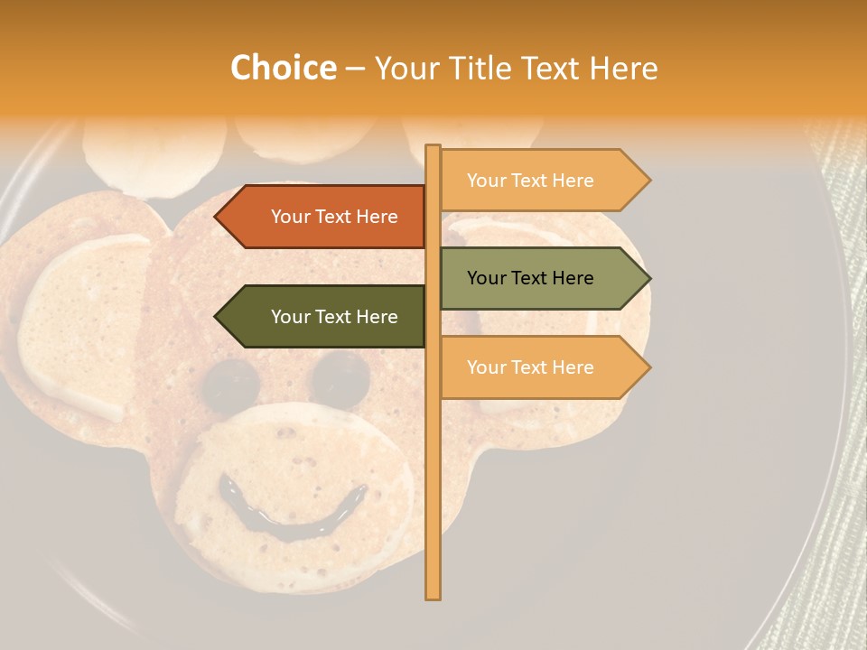Creative Morning Food PowerPoint Template