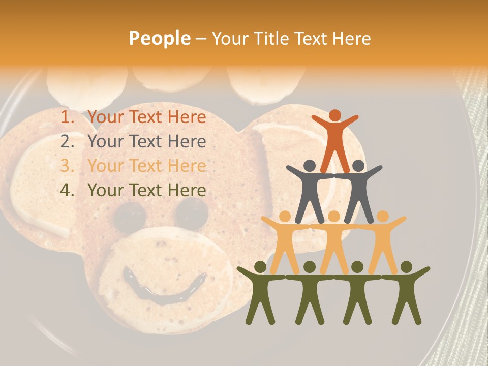 Creative Morning Food PowerPoint Template