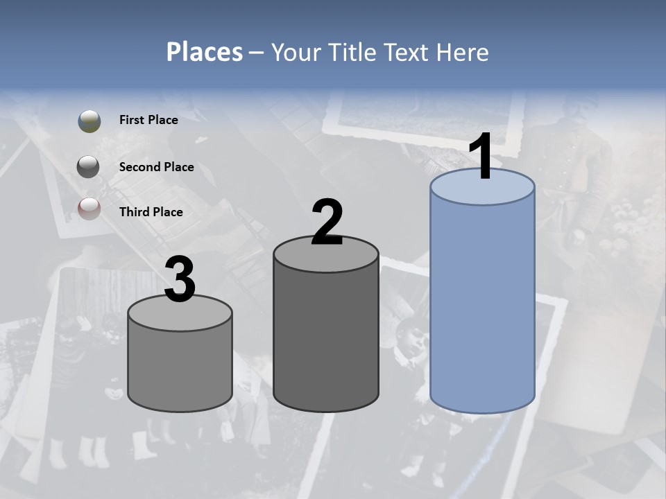 Garage Sale Beautiful Era Archive PowerPoint Template