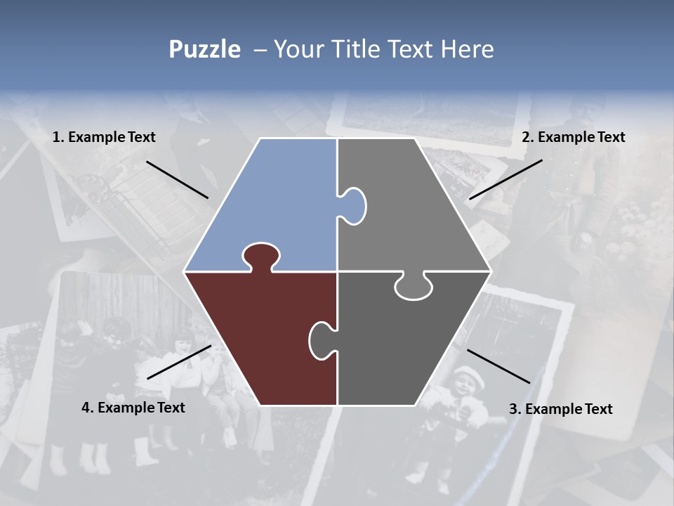 Garage Sale Beautiful Era Archive PowerPoint Template