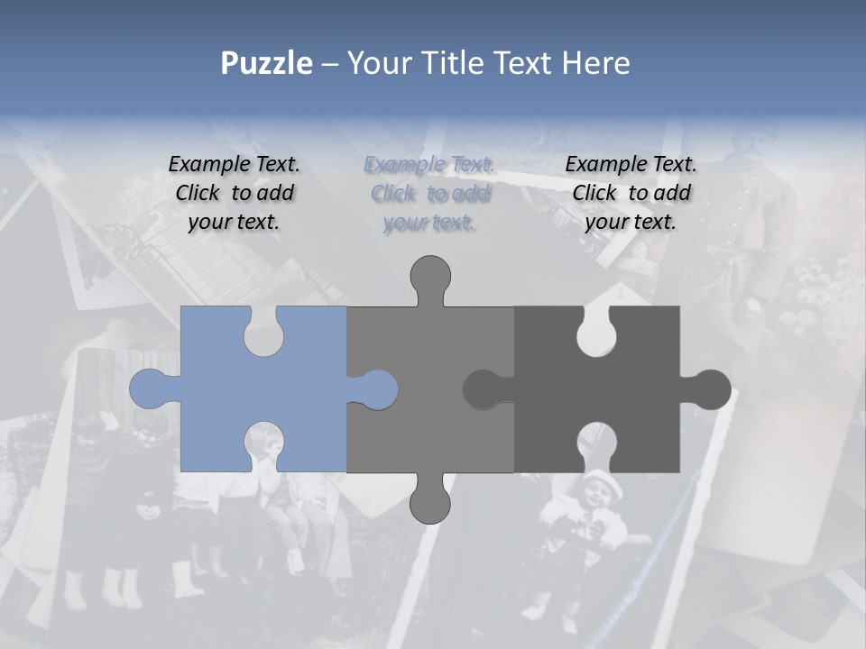 Garage Sale Beautiful Era Archive PowerPoint Template