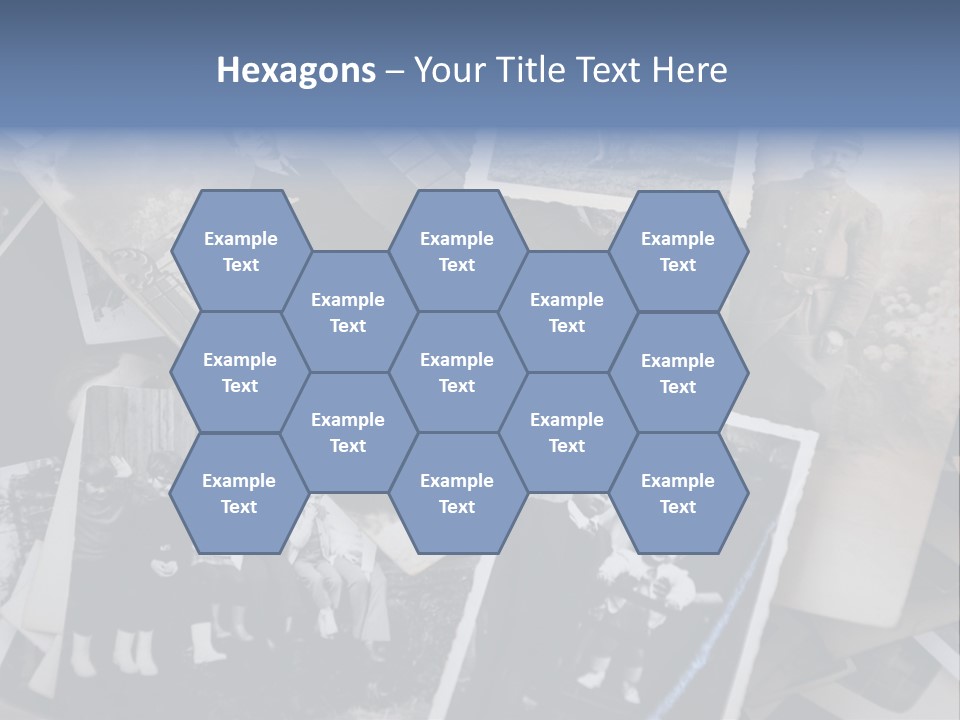 Garage Sale Beautiful Era Archive PowerPoint Template