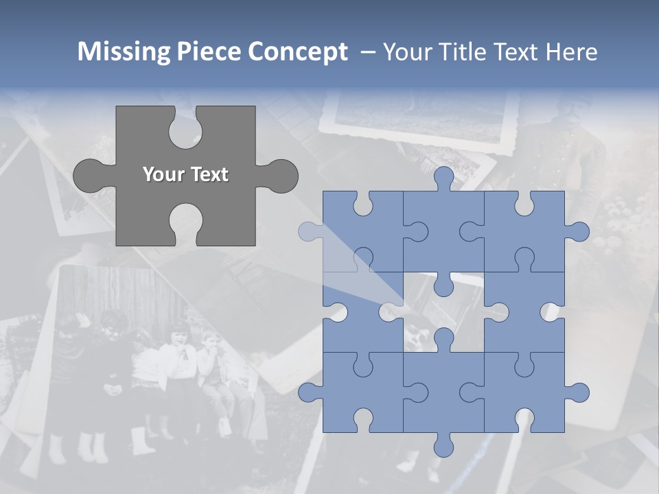 Garage Sale Beautiful Era Archive PowerPoint Template