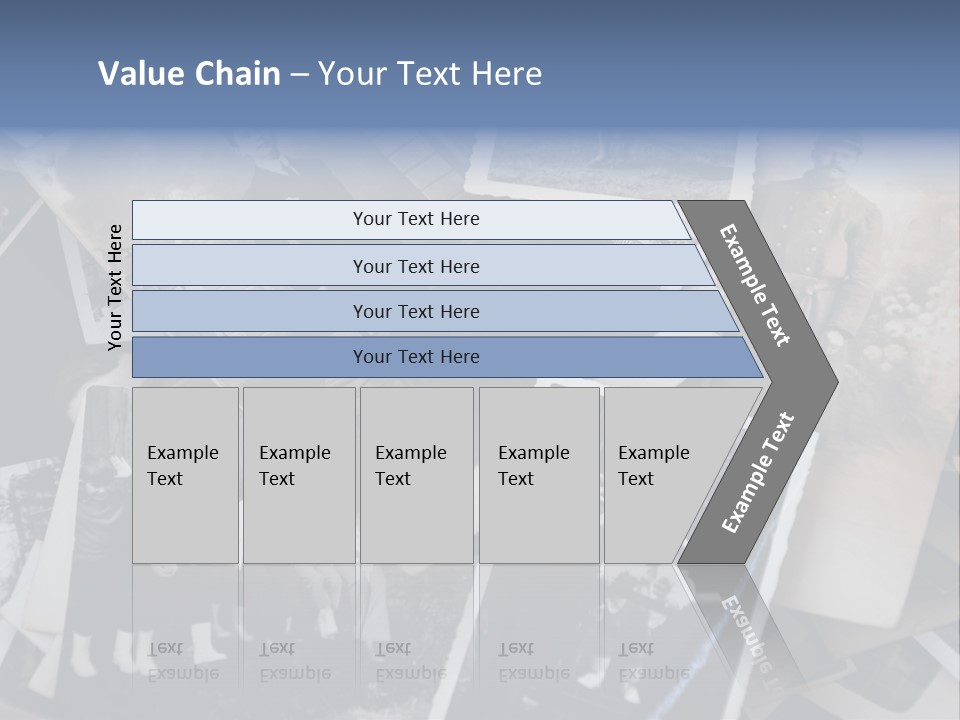 Garage Sale Beautiful Era Archive PowerPoint Template