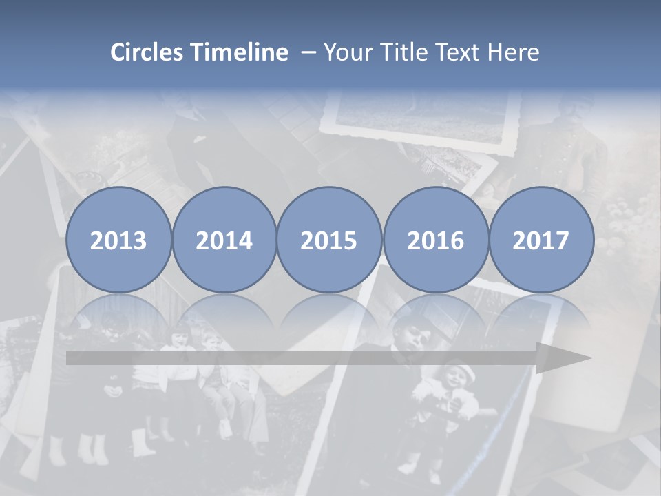 Garage Sale Beautiful Era Archive PowerPoint Template