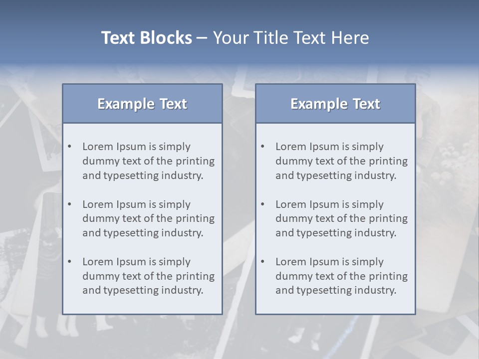 Garage Sale Beautiful Era Archive PowerPoint Template