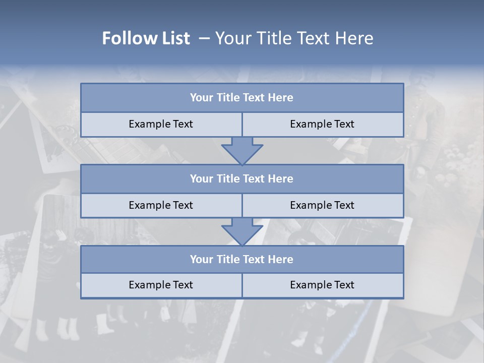 Garage Sale Beautiful Era Archive PowerPoint Template