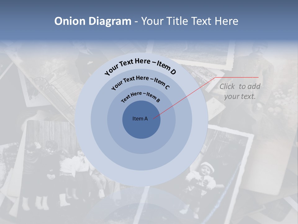 Garage Sale Beautiful Era Archive PowerPoint Template