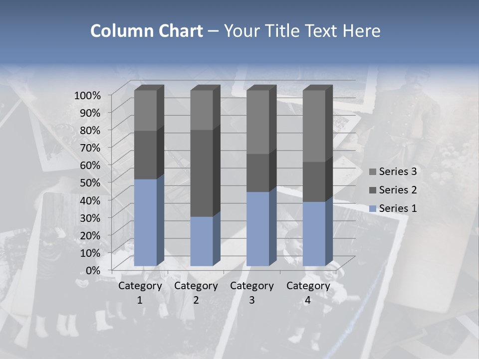 Garage Sale Beautiful Era Archive PowerPoint Template