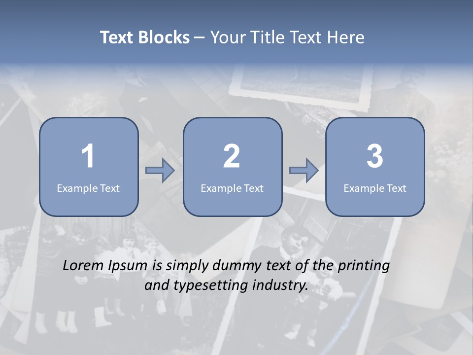 Garage Sale Beautiful Era Archive PowerPoint Template