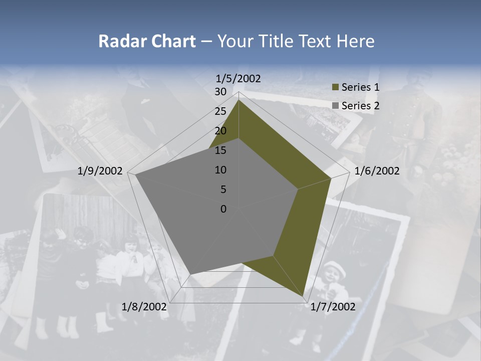 Garage Sale Beautiful Era Archive PowerPoint Template