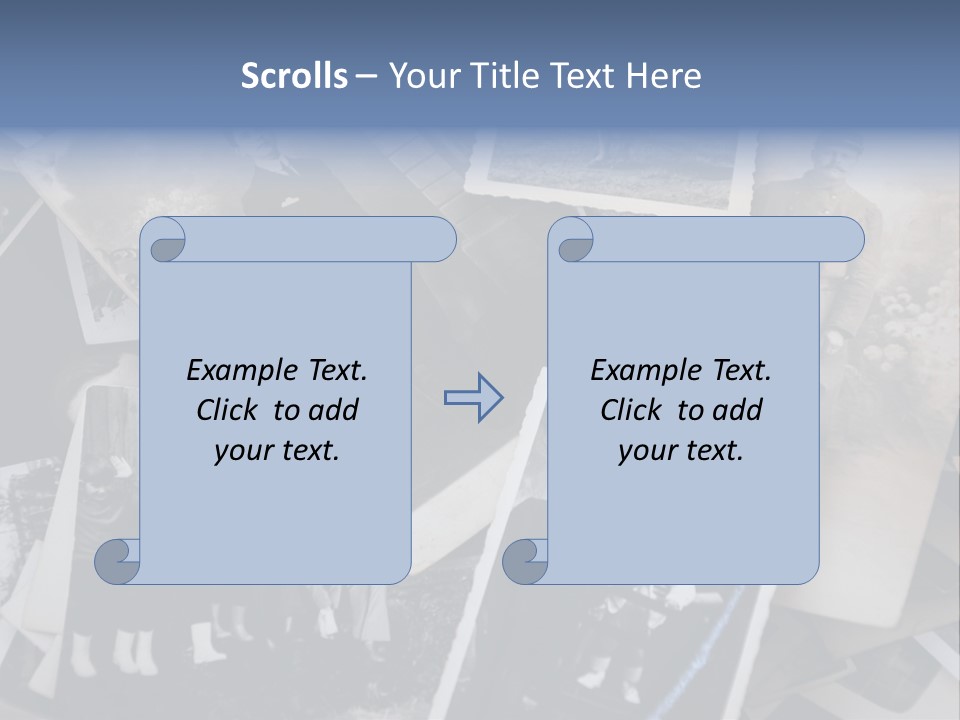 Garage Sale Beautiful Era Archive PowerPoint Template