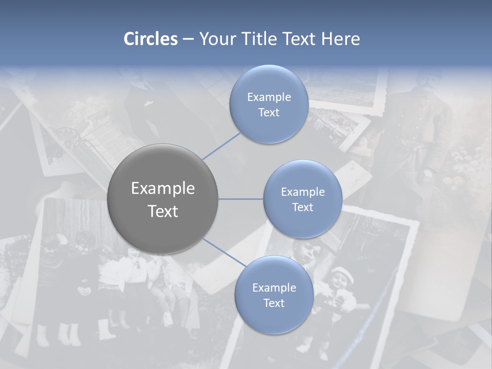 Garage Sale Beautiful Era Archive PowerPoint Template