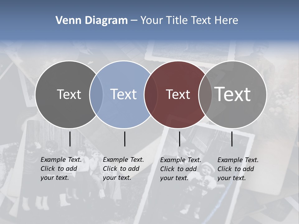 Garage Sale Beautiful Era Archive PowerPoint Template