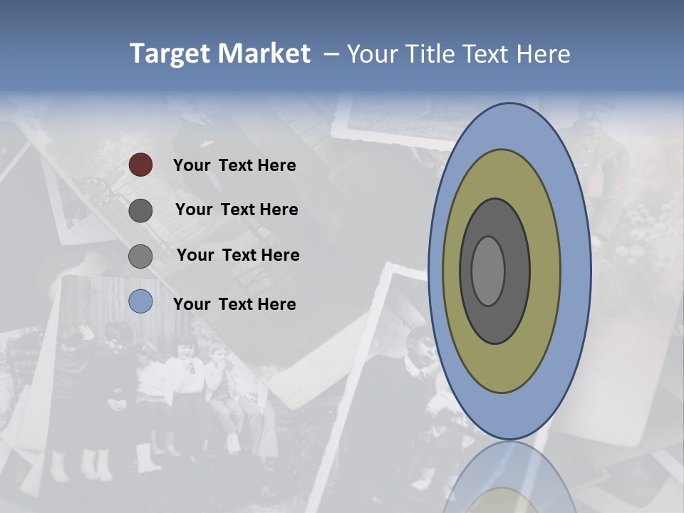 Garage Sale Beautiful Era Archive PowerPoint Template