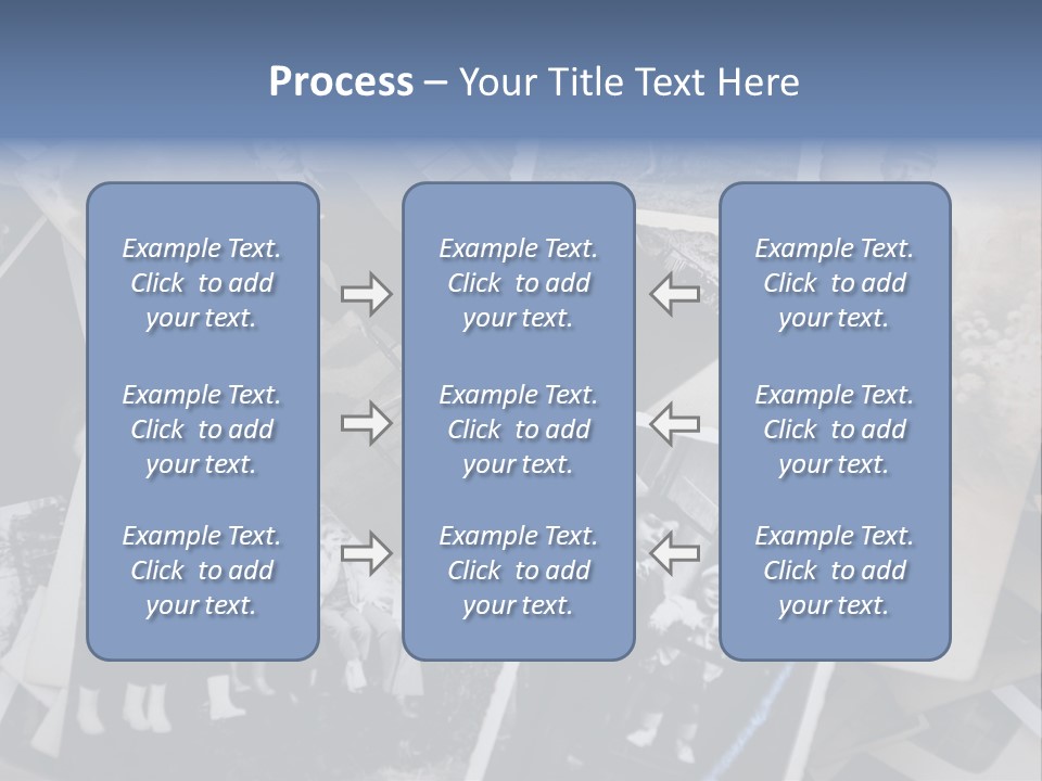 Garage Sale Beautiful Era Archive PowerPoint Template