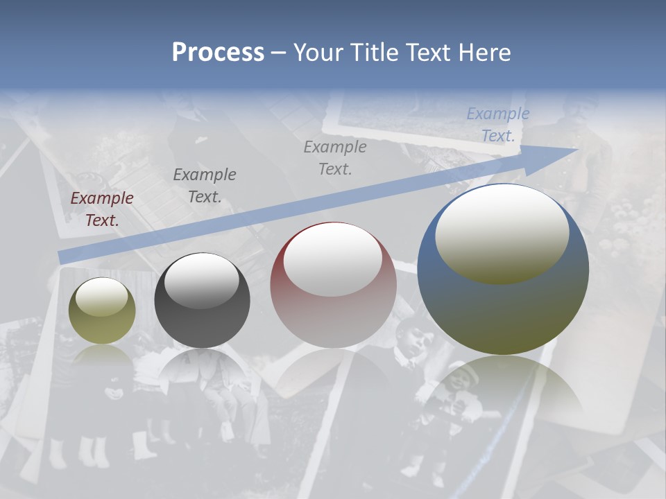 Garage Sale Beautiful Era Archive PowerPoint Template