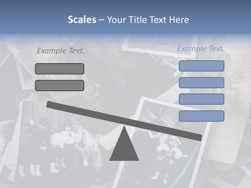Garage Sale Beautiful Era Archive PowerPoint Template