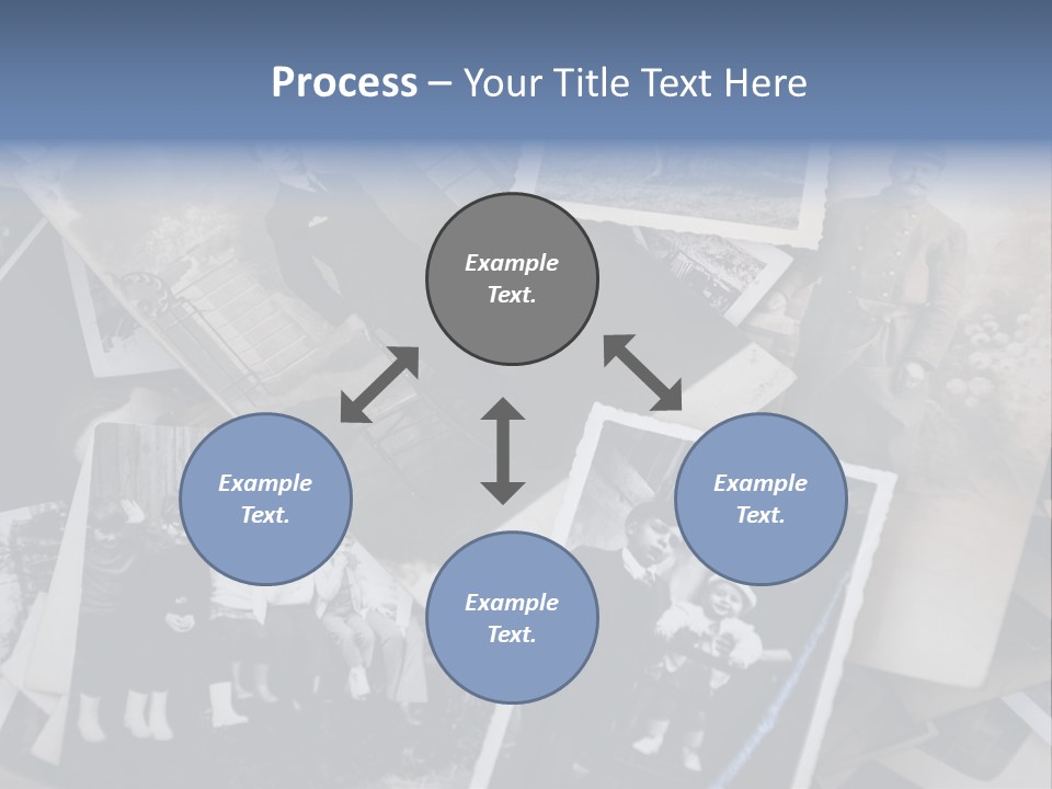 Garage Sale Beautiful Era Archive PowerPoint Template