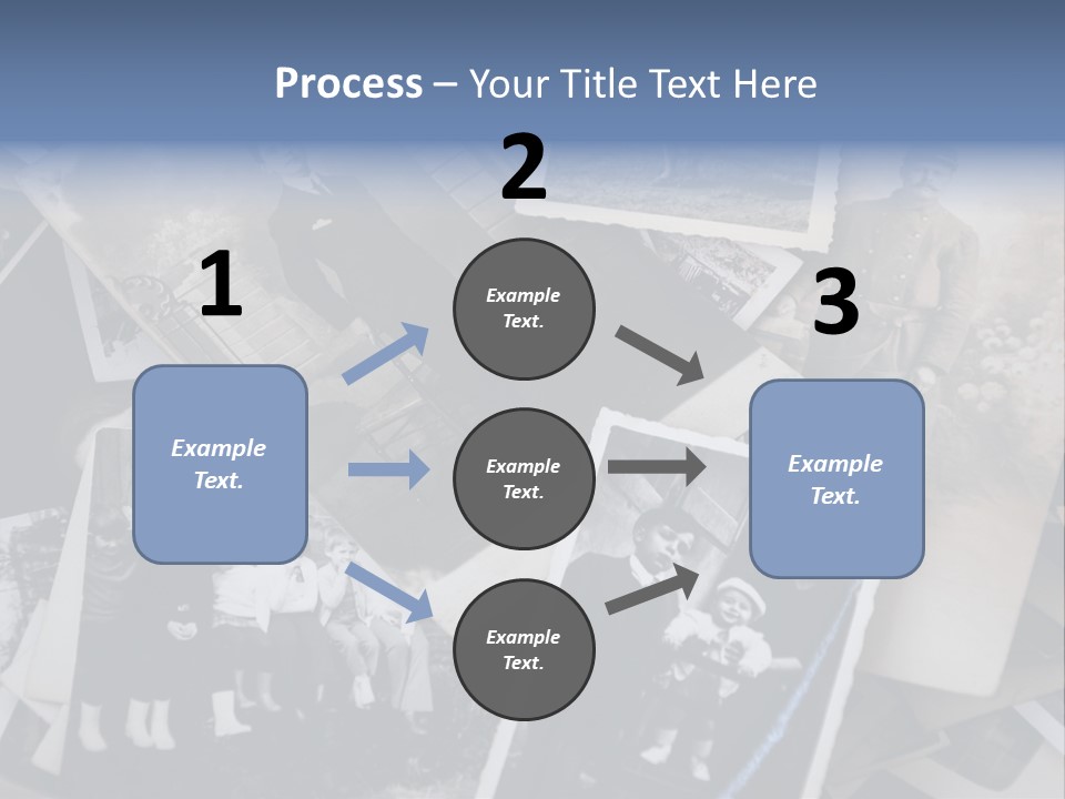 Garage Sale Beautiful Era Archive PowerPoint Template
