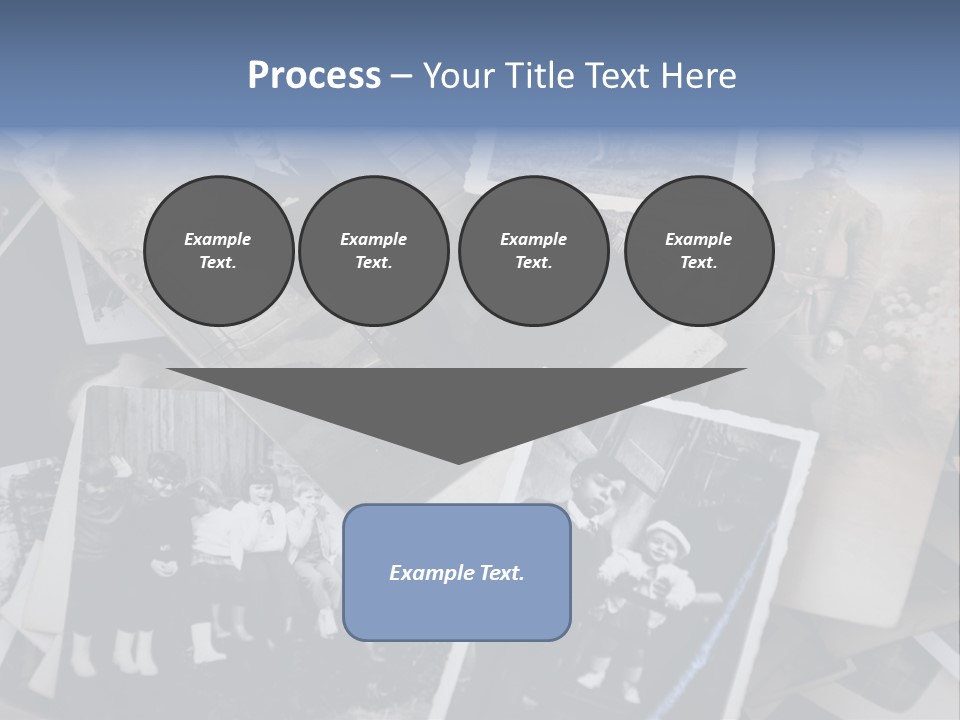 Garage Sale Beautiful Era Archive PowerPoint Template