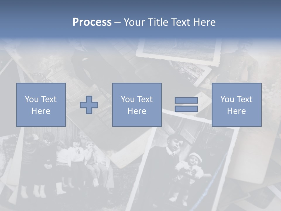 Garage Sale Beautiful Era Archive PowerPoint Template