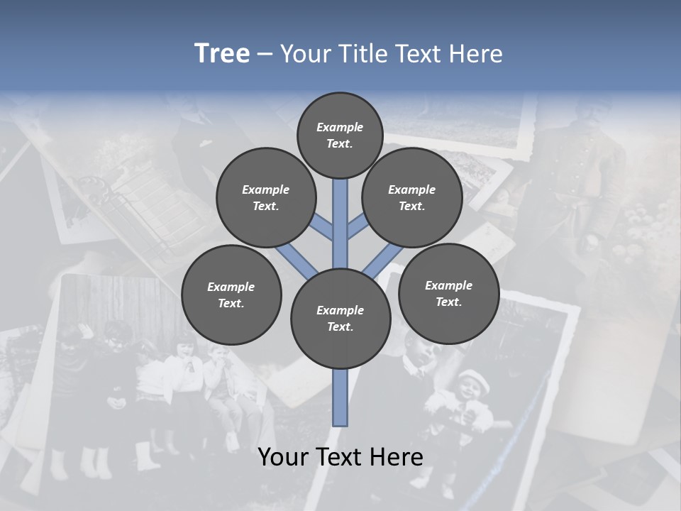 Garage Sale Beautiful Era Archive PowerPoint Template