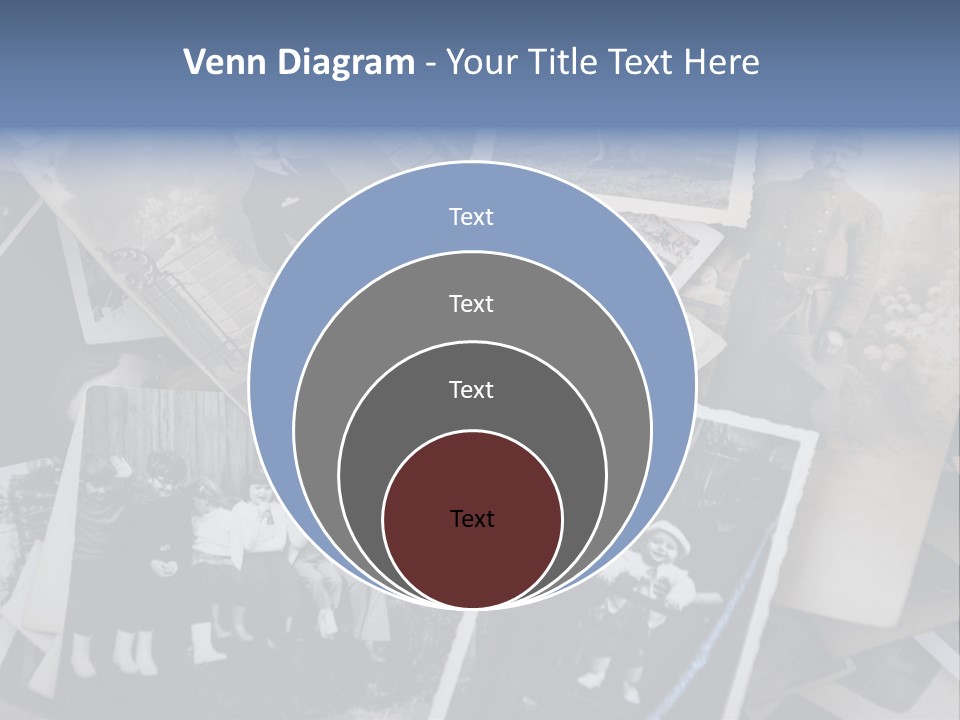 Garage Sale Beautiful Era Archive PowerPoint Template