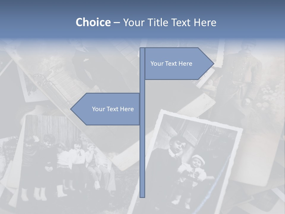 Garage Sale Beautiful Era Archive PowerPoint Template