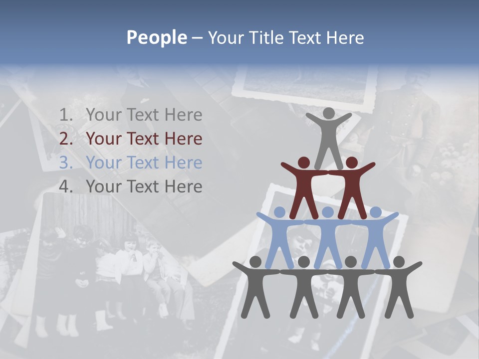 Garage Sale Beautiful Era Archive PowerPoint Template