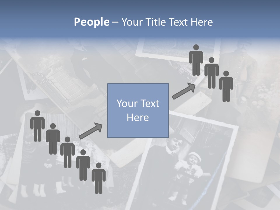 Garage Sale Beautiful Era Archive PowerPoint Template