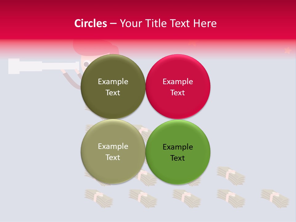 Binocular Zoom Spectator PowerPoint Template