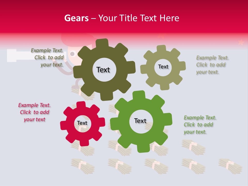 Binocular Zoom Spectator PowerPoint Template
