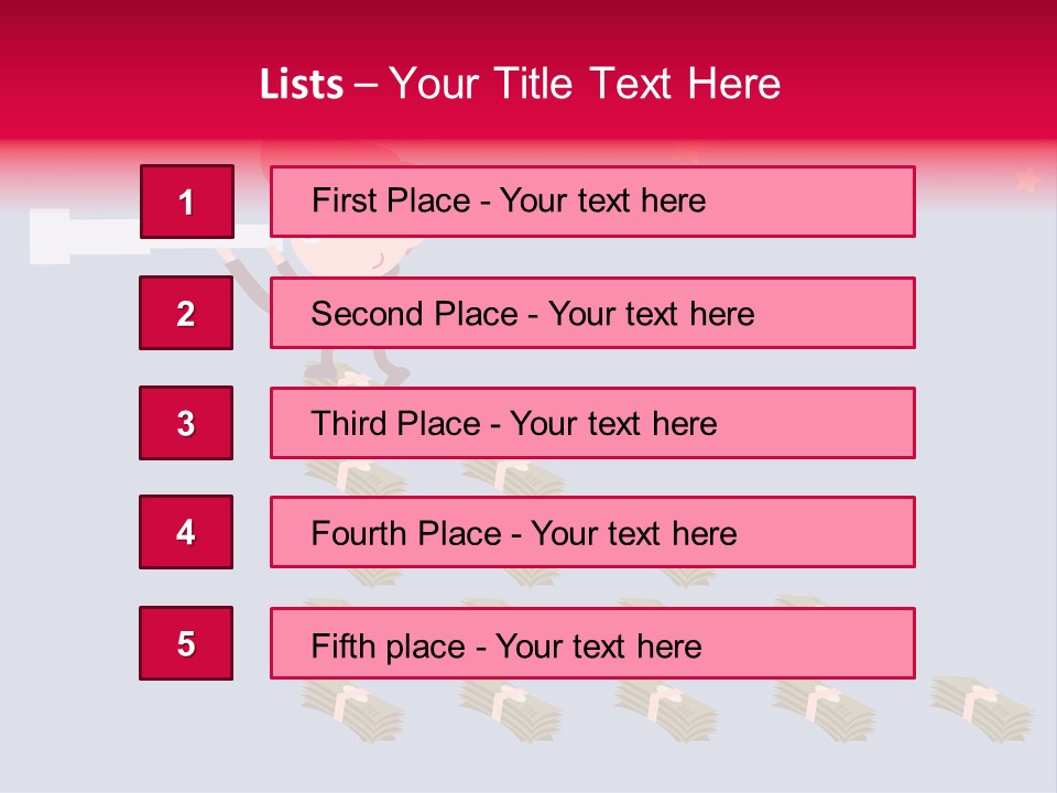 Binocular Zoom Spectator PowerPoint Template