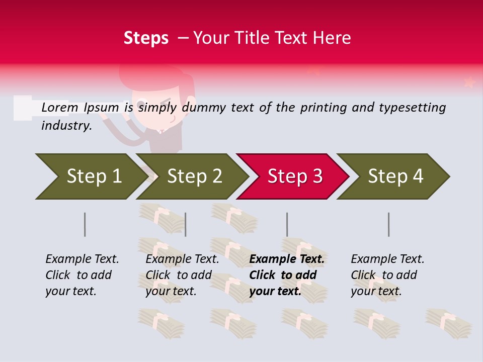 Binocular Zoom Spectator PowerPoint Template