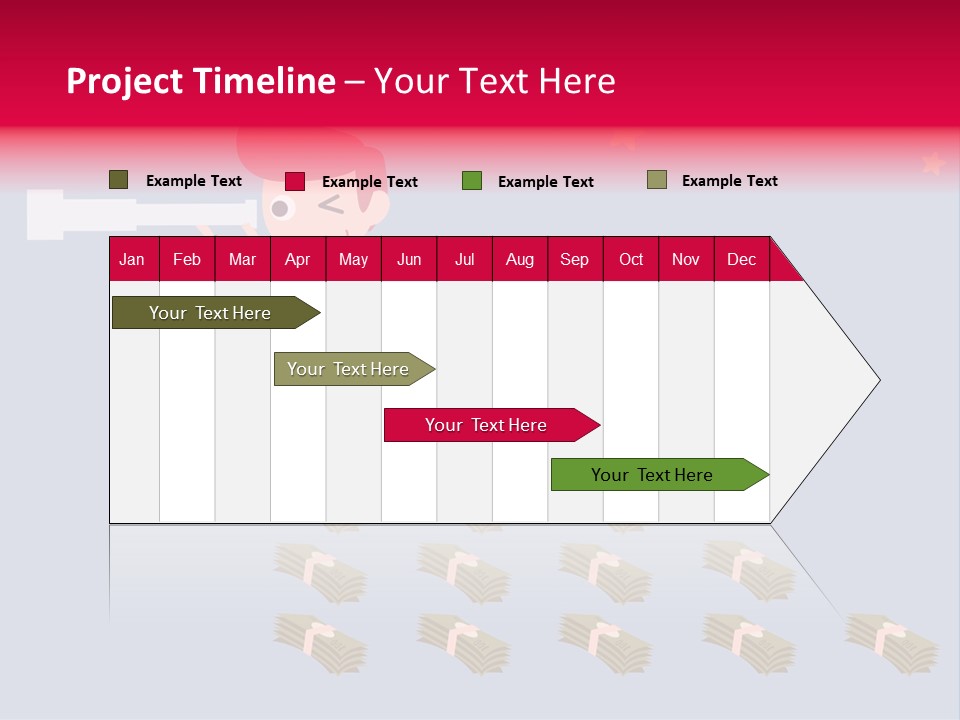 Binocular Zoom Spectator PowerPoint Template