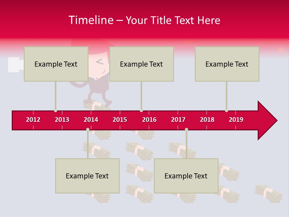 Binocular Zoom Spectator PowerPoint Template