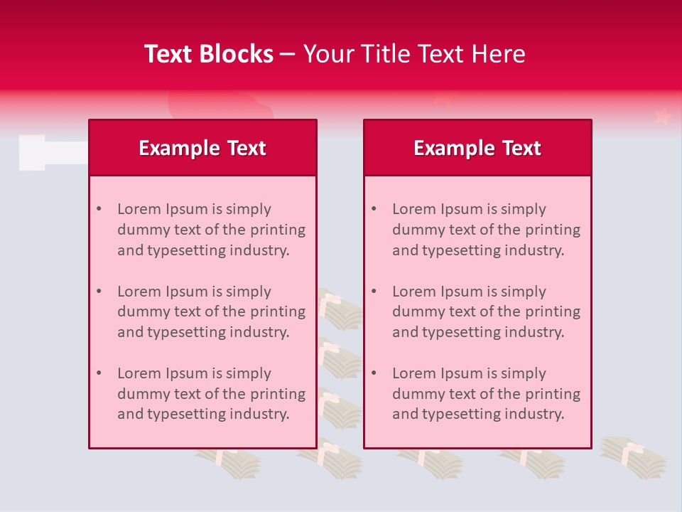 Binocular Zoom Spectator PowerPoint Template