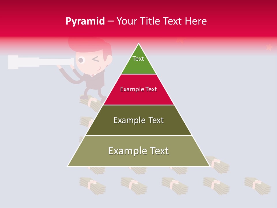 Binocular Zoom Spectator PowerPoint Template