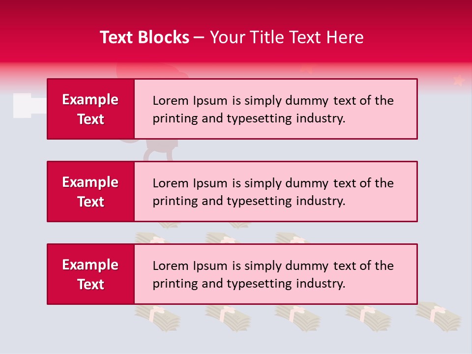 Binocular Zoom Spectator PowerPoint Template
