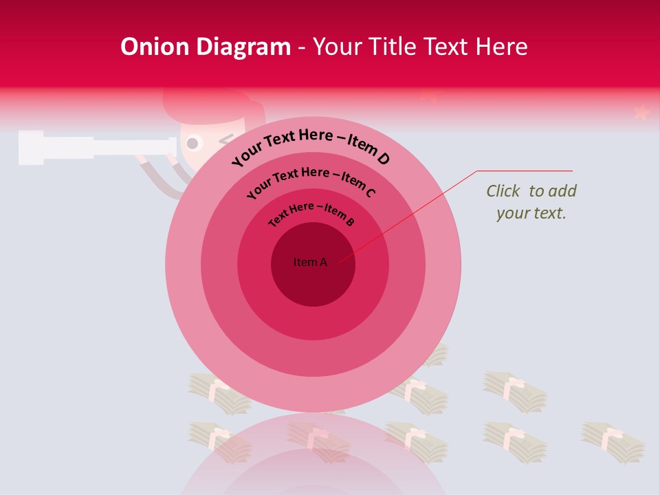 Binocular Zoom Spectator PowerPoint Template