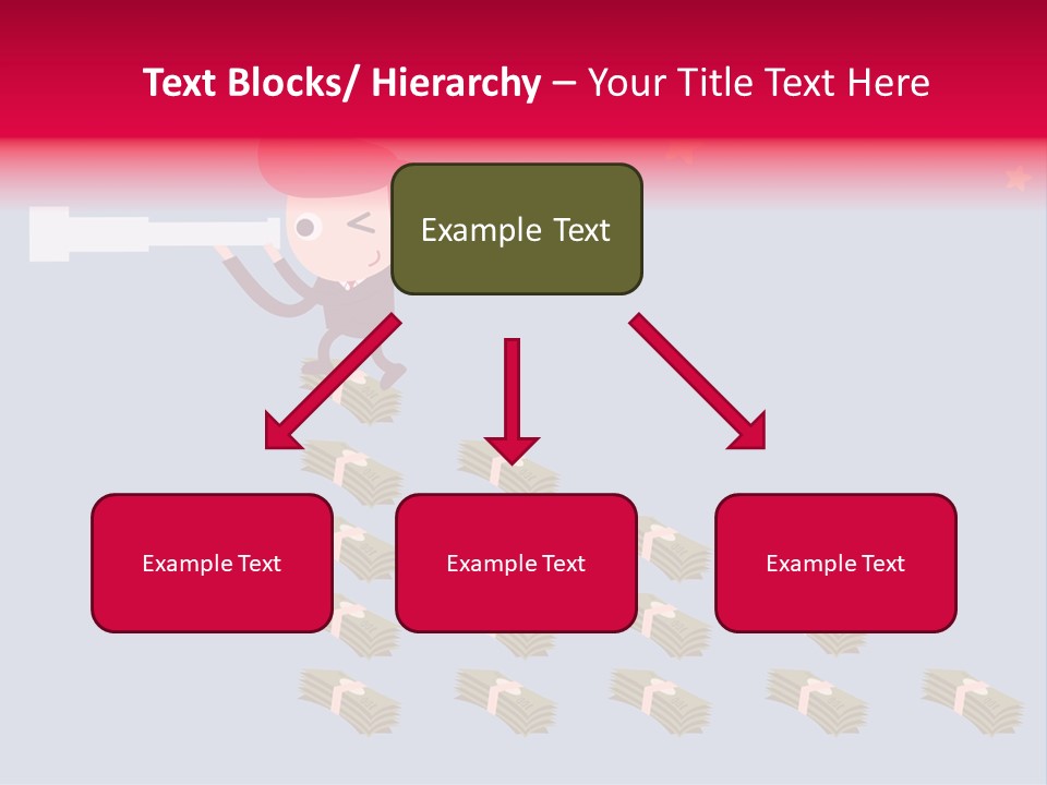 Binocular Zoom Spectator PowerPoint Template