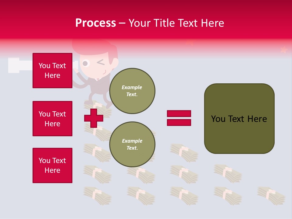 Binocular Zoom Spectator PowerPoint Template
