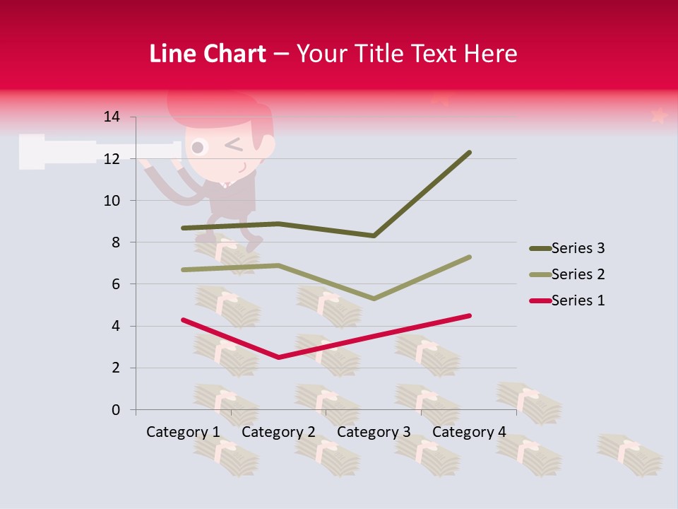 Binocular Zoom Spectator PowerPoint Template