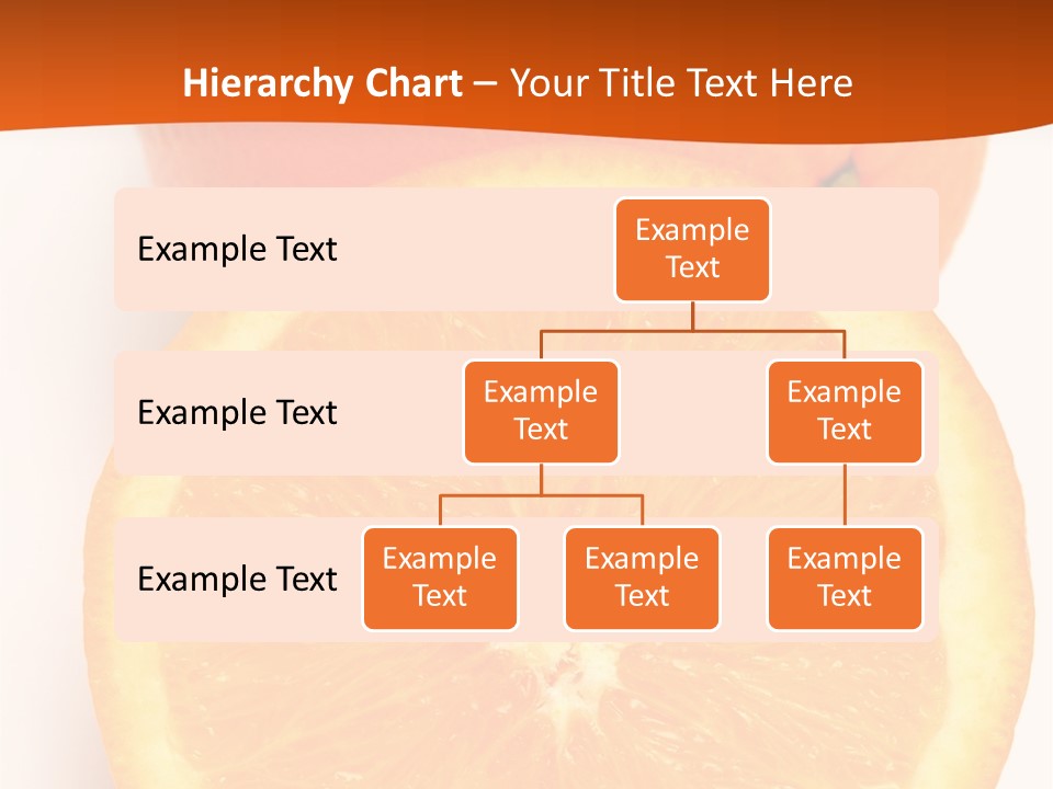 Two Oranges On A White Background Powerpoint Template PowerPoint Template